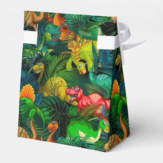 Dinosaur Park Geschenkschachtel (Rückseite)