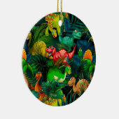 Dinosaur Park Keramik Ornament (Rechts)