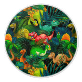 Dinosaur Park Keramikknauf (Vorderseite)