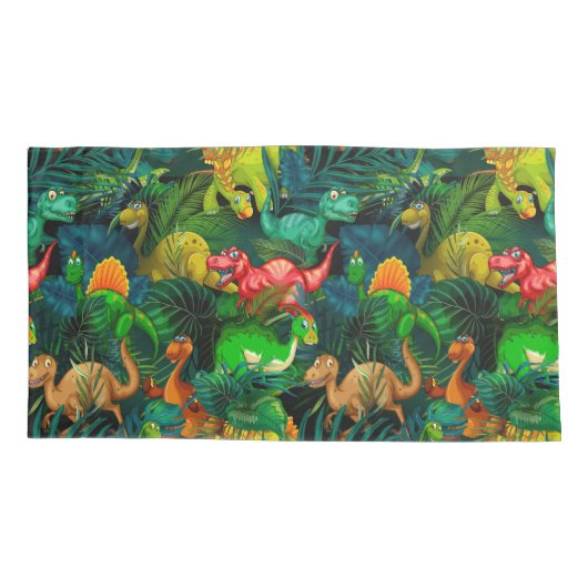 Dinosaur Park Kissenbezug (Rückseite)