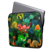 Dinosaur Park Laptopschutzhülle (Vorderseite Links)