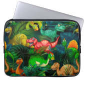 Dinosaur Park Laptopschutzhülle (Vorderseite)