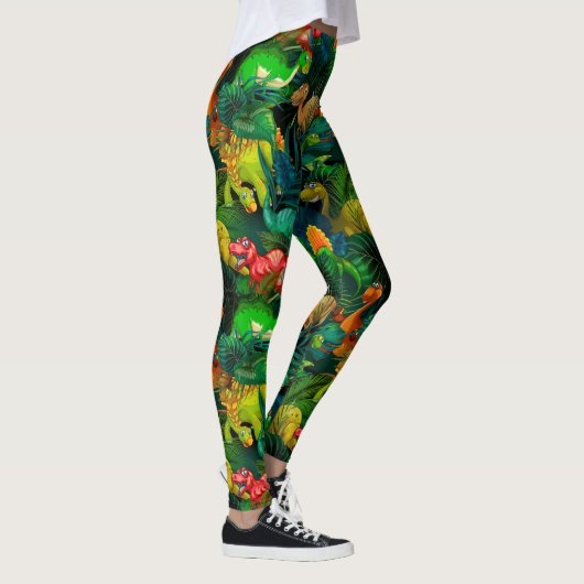 Dinosaur Park Leggings (Rechts)