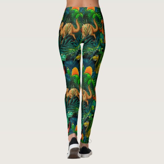 Dinosaur Park Leggings (Rückseite)