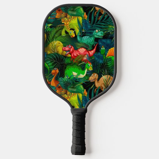 Dinosaur Park Pickleball Schläger (Rückseite)