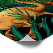 Dinosaur Park Poster (Ecke)