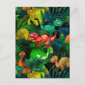 Dinosaur Park Postkarte (Vorderseite)