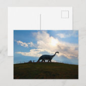 Dinosaur Park, Rapid City, South Dakota Postkarte (Vorne/Hinten)