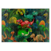 Dinosaur Park Schneidebrett (Vorderseite)