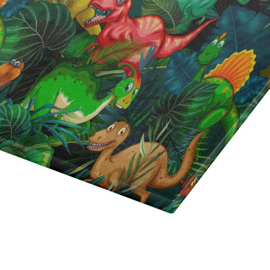 Dinosaur Park Schneidebrett (Ecke)