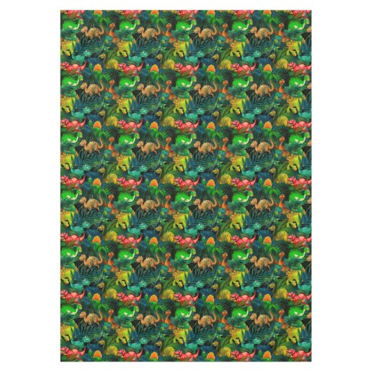 Dinosaur Park Tischdecke (Vorderseite)