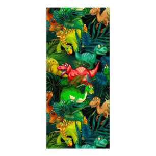 Dinosaur Park Werbekarte