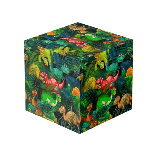 Dinosaur Park Würfel (Rückseite Schrägansicht)