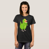 Dinosaur Parrot Pet T T-Shirt (Vorne ganz)