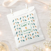 Dinosaur Party Favor Bags Geschenktütchen (Ausgeschnitten)