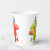 Dinosaur-Party Pappbecher (Rechts)