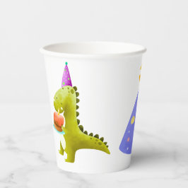 Dinosaur-Party Pappbecher