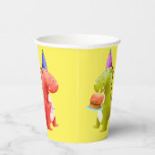 Dinosaur-Party Pappbecher (Rechts)