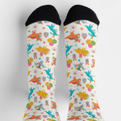 Dinosaur-Party Socken (Oben)