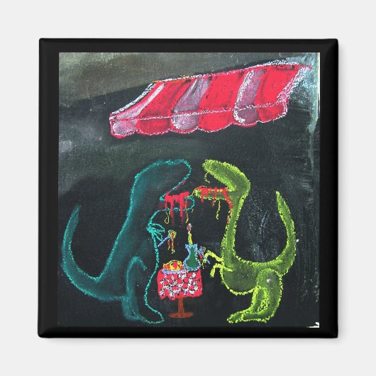 Dinosaur Pasta Magnet (Vorne)
