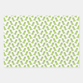 Dinosaur Pattern Geschenkpapier Set (Vorderseite 2)