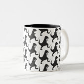 Dinosaur Pattern Tasse | Tasse für Niedliche Kinde (VorderseiteRechts)