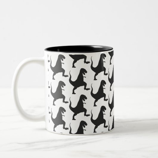 Dinosaur Pattern Tasse | Tasse für Niedliche Kinde (Links)