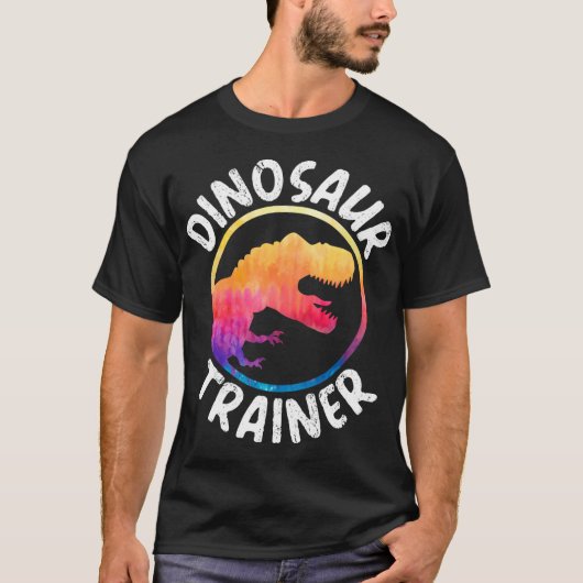 Dinosaur Paw Dino Trainer Halloween Kostüm Retro T-Shirt (Vorderseite)