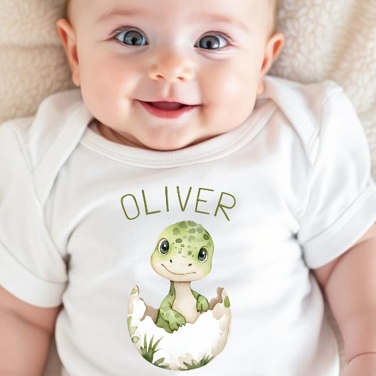 Dinosaur Personalisiert Gender Neutral Dino Baby Strampler