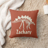 Dinosaur Personalisiert Throw Kissen (Decke)