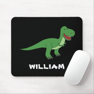 Dinosaur Personalisierter Benutzerdefinierter Name Mousepad