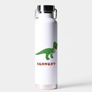 Dinosaur Personalisierter Benutzerdefinierter Name Trinkflasche