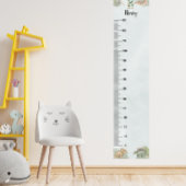Dinosaur Personalisierter Name Monogramm H Wachstu Poster