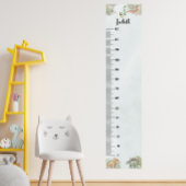 Dinosaur Personalisierter Name Monogramm J Wachstu Poster