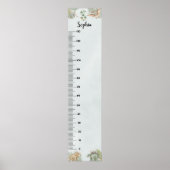 Dinosaur Personalisierter Name Monogramm S Wachstu Poster (Vorne)