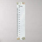 Dinosaur Personalisierter Name Monogramm T Wachstu Poster (Vorne)