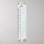 Dinosaur Personalisierter Name Monogramm X Wachstu Poster (Vorne)