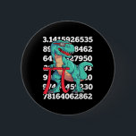 Dinosaur Pi Day T Rex Funny Math 3.14 Teacher Stud Button<br><div class="desc">Dinosaur Pi Day T Rex Funny Math 3.14 Teacher Student</div>