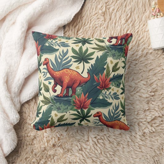 Dinosaur Pillow Cushion Kissen (Decke)
