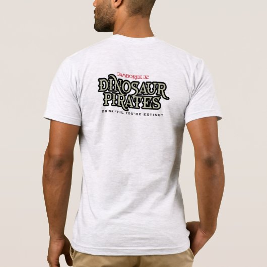 Dinosaur Pirates T-Shirt (Rückseite)