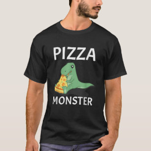 Dinosaur Pizza Monster T Shirt Italienischer Käsek
