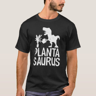 Dinosaur Plantasaurus Gartenarbeit Gärtner Mama P T-Shirt