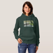 Dinosaur Police Lineup Funny Comic Hoodie (Vorne ganz)