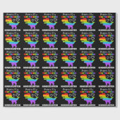 Dinosaur Poppin My Way Through Kindergarten Geschenkpapier (Flach)