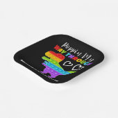 Dinosaur Poppin My Way Through Kindergarten Pappteller (Gewinkelt)