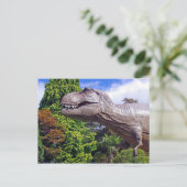 Dinosaur PostCard Postkarte (Stehend Vorderseite)