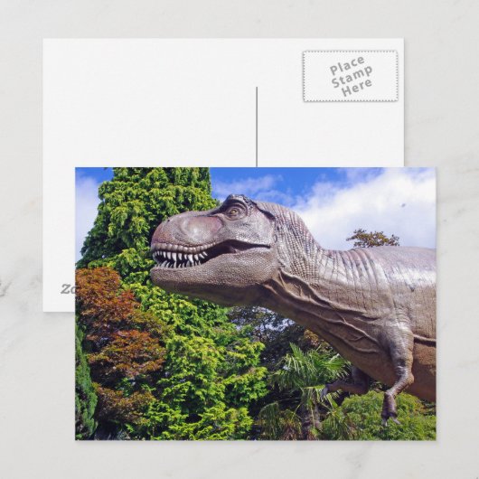 Dinosaur PostCard Postkarte (Vorne/Hinten)