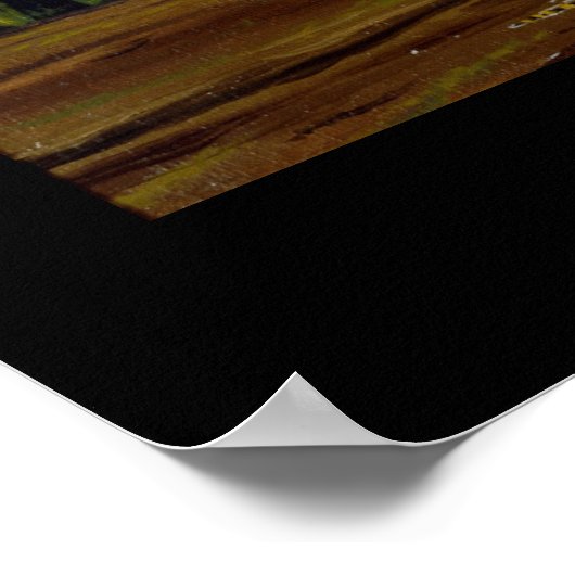 Dinosaur Poster Daspletosaurus Greg Paul (Ecke)