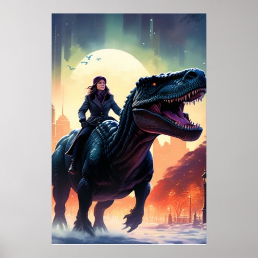 Dinosaur Posters for Adults or Kid's Room Poster (Vorne)