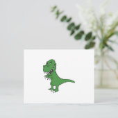 DINOSAUR POSTKARTE (Stehend Vorderseite)